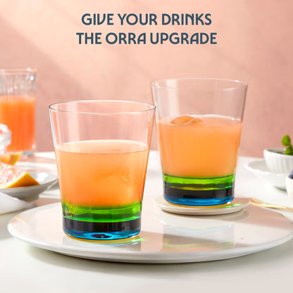 Orra Glass Tumbler Set, Blue