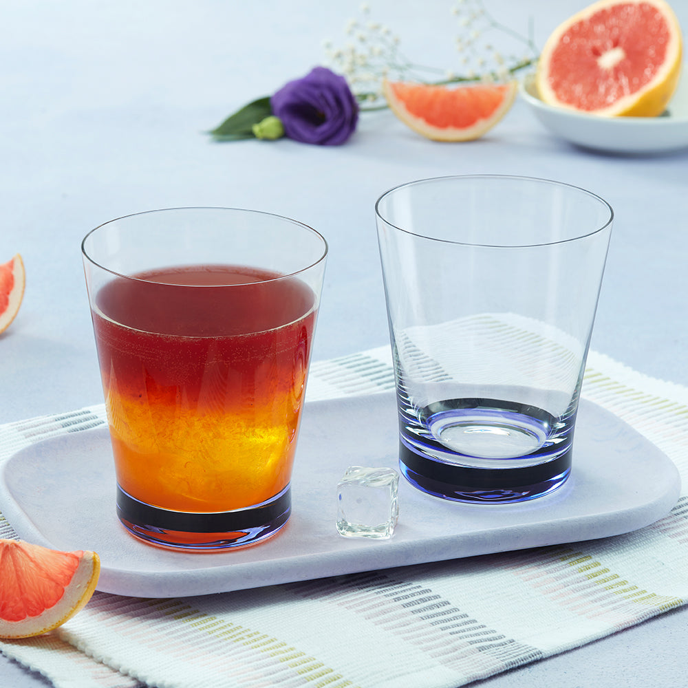 Orra Glass Tumbler Set, Purple