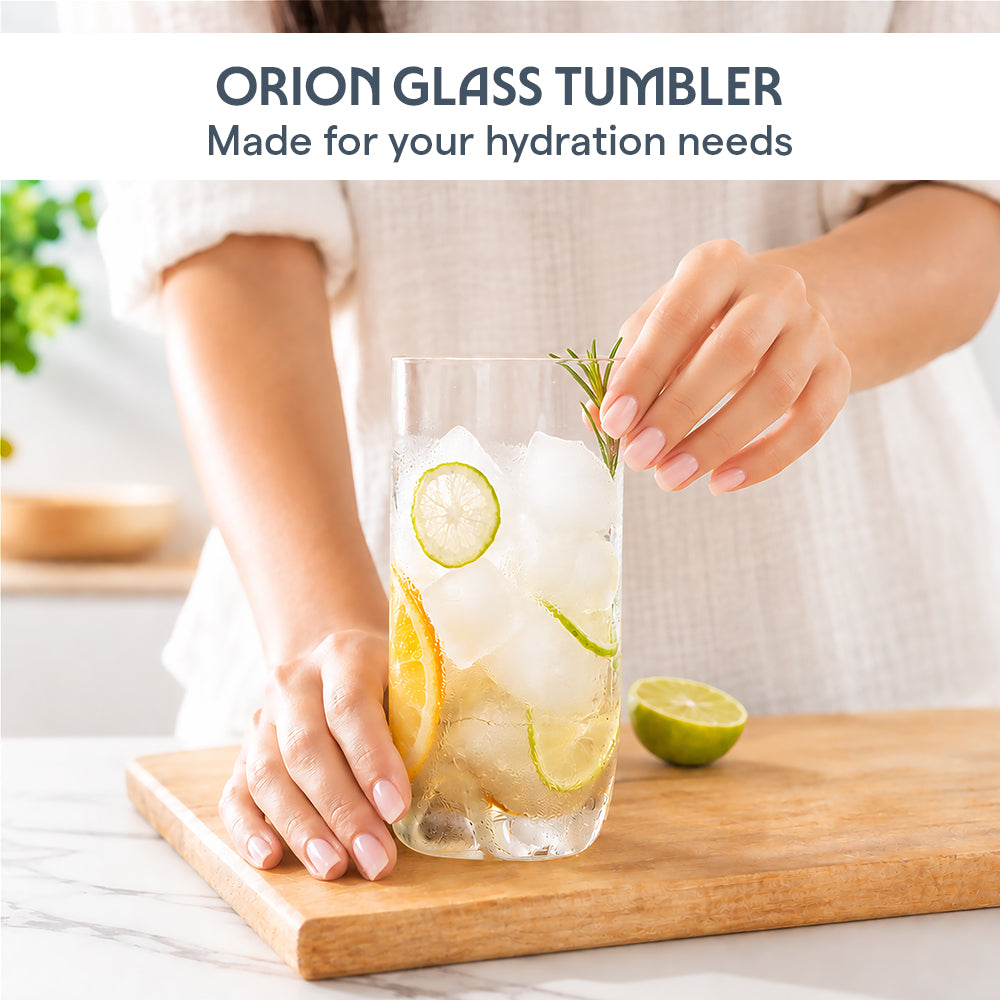Orion Glass Tumbler Set