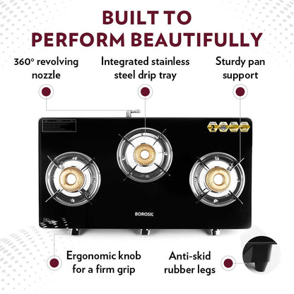 Magnum Glass-top Gas stove