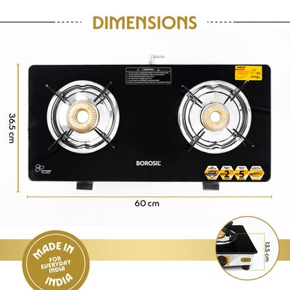 Blaze Glass-top Gas stove