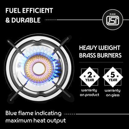 Blaze Glass-top Gas stove