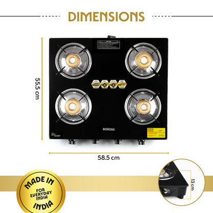 Magnum Glass-top Gas Stove