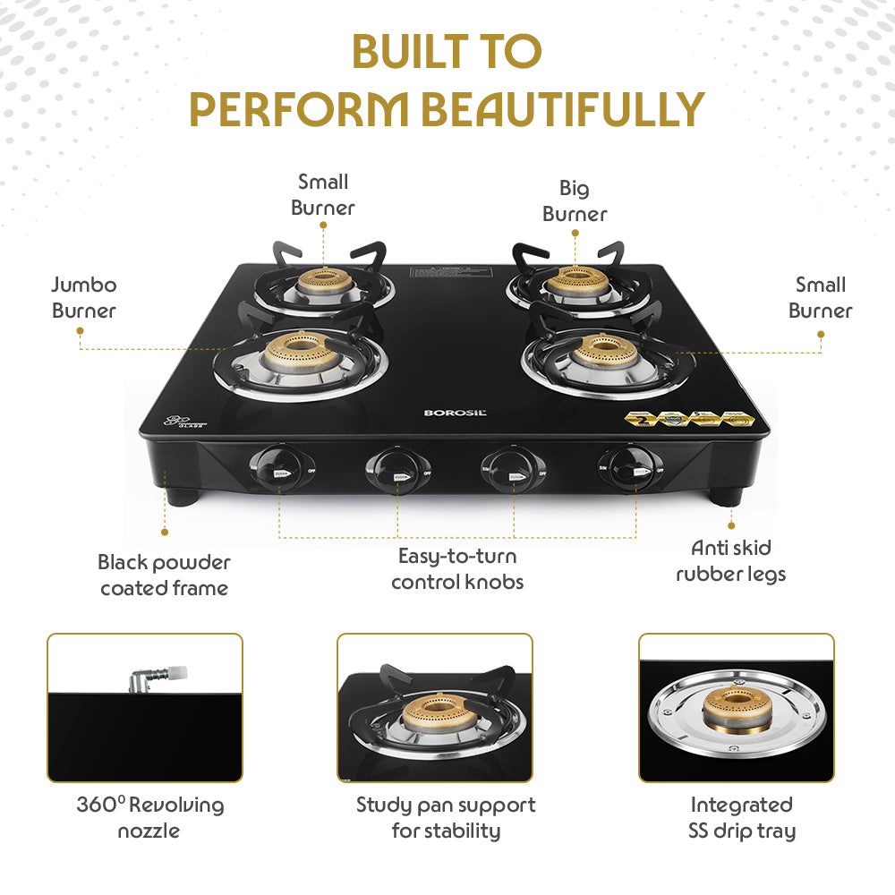 Magnum Glass-top Gas Stove