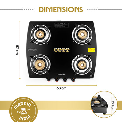 Prima Glass-top Gas Stove