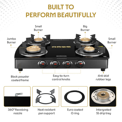 Prima Glass-top Gas Stove