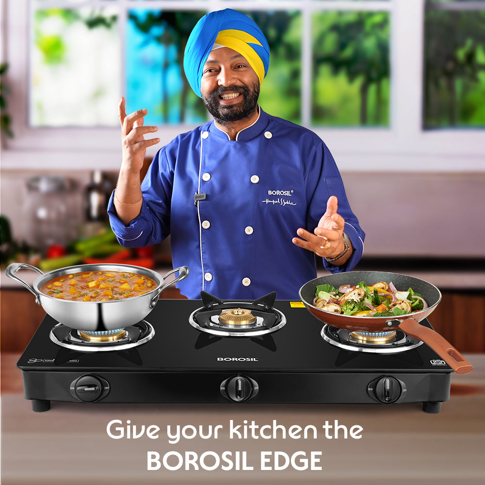 Energia Glasstop Gas stove