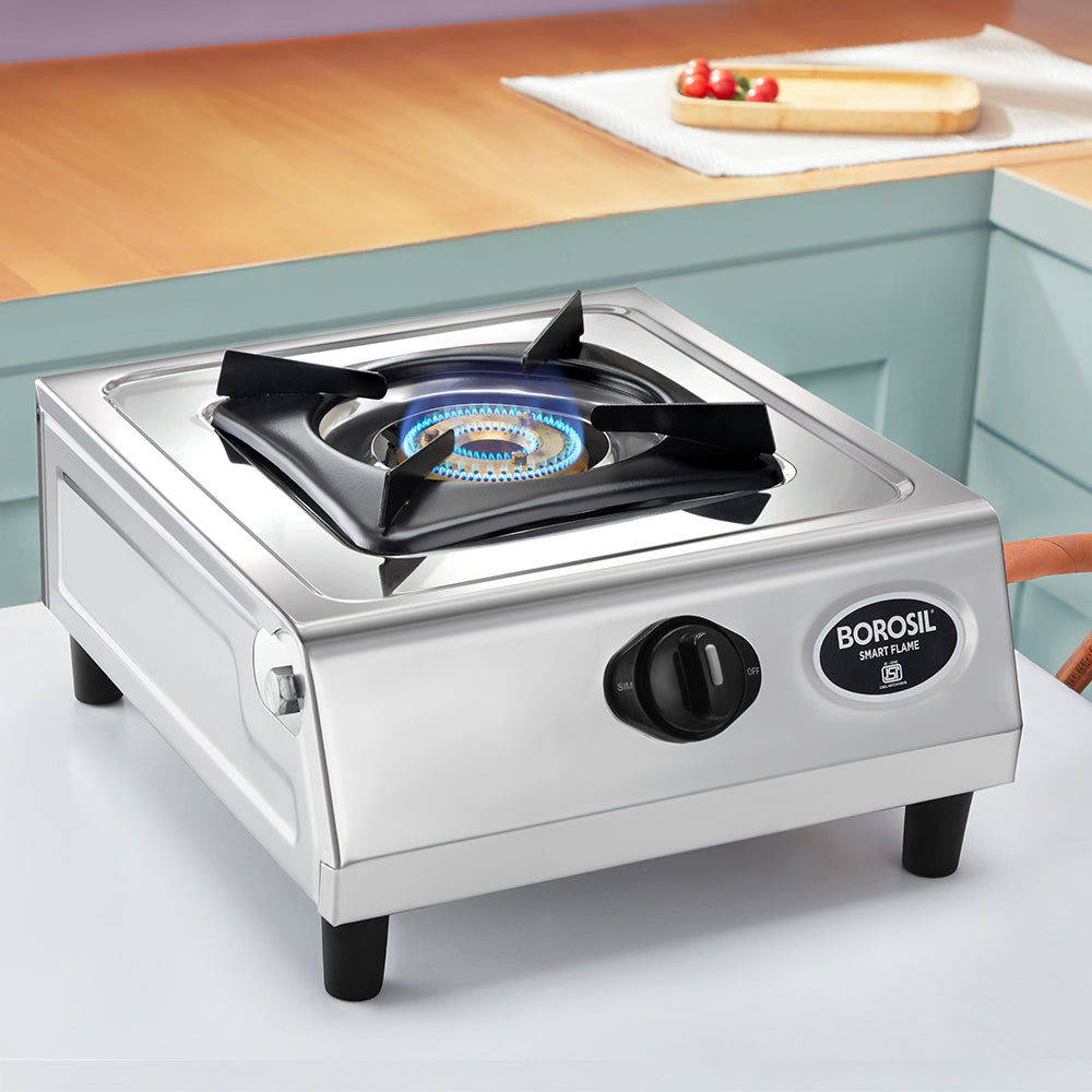 Smart Flame Stainless Steel Single Burner Gas Stove