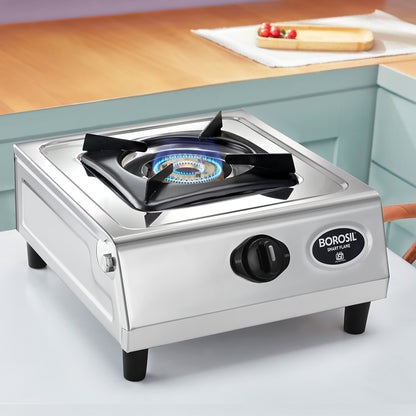 Smart Flame Stainless Steel Single Burner Gas Stove
