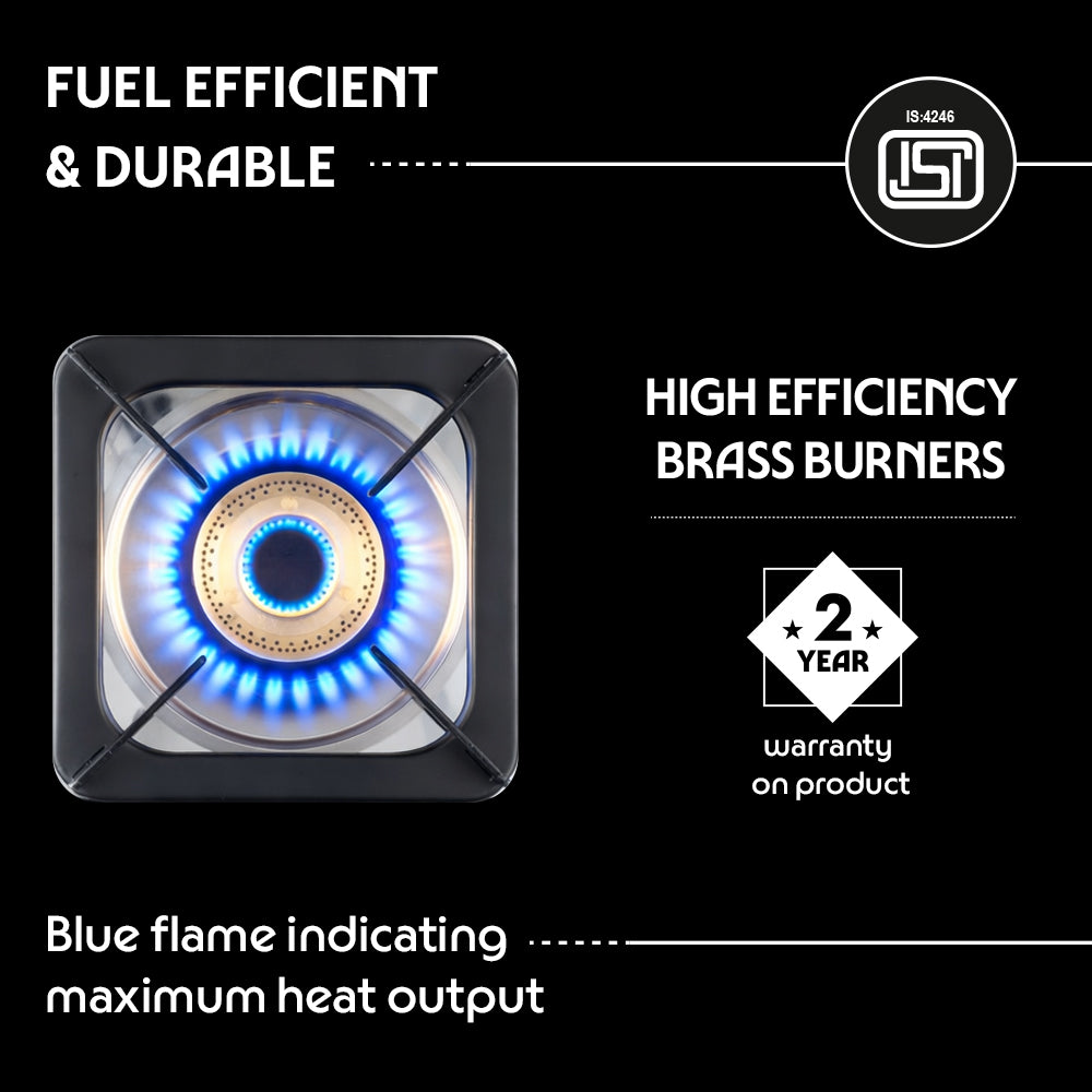 Smart Flame Stainless Steel Single Burner Gas Stove