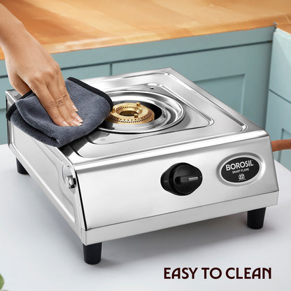 Smart Flame Stainless Steel Single Burner Gas Stove