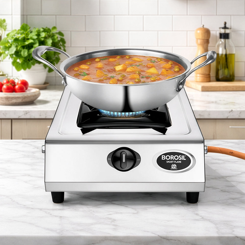 Smart Flame Stainless Steel Single Burner Gas Stove