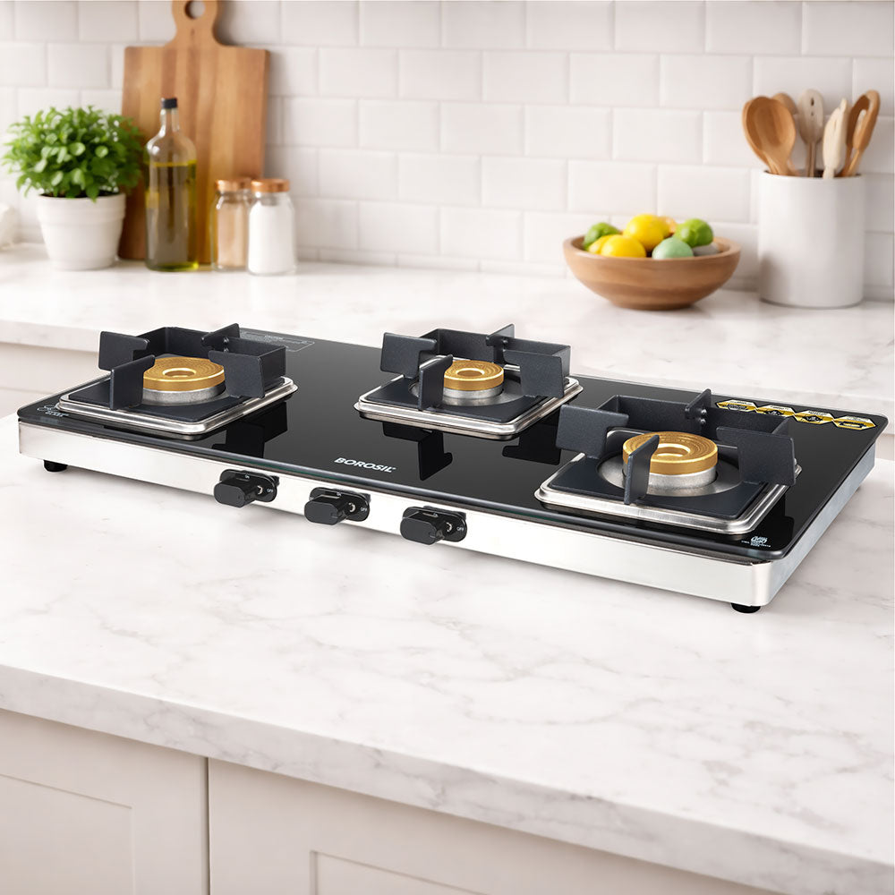 Flame Star Pro Glass-top Gas Stove