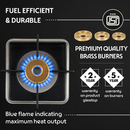 Flame Star Pro Glass-top Gas Stove
