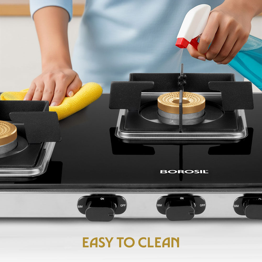 Flame Star Pro Glass-top Gas Stove