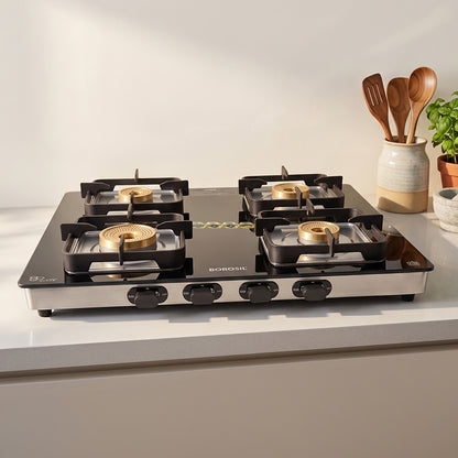 Flame Star Pro Glass-top Gas Stove