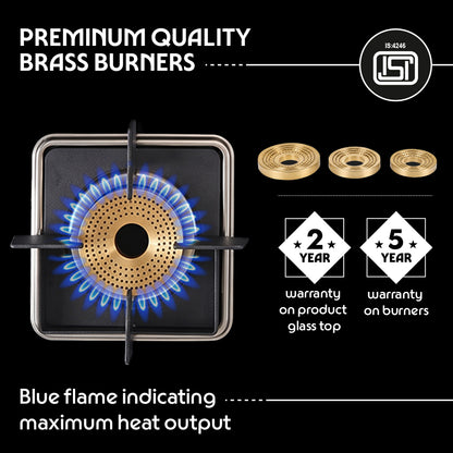 Flame Star Pro Glass-top Gas Stove