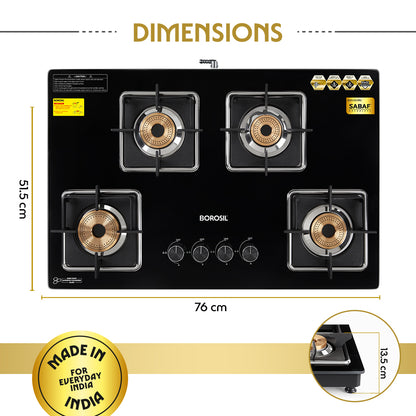 Lumina Glasstop Gas Stove
