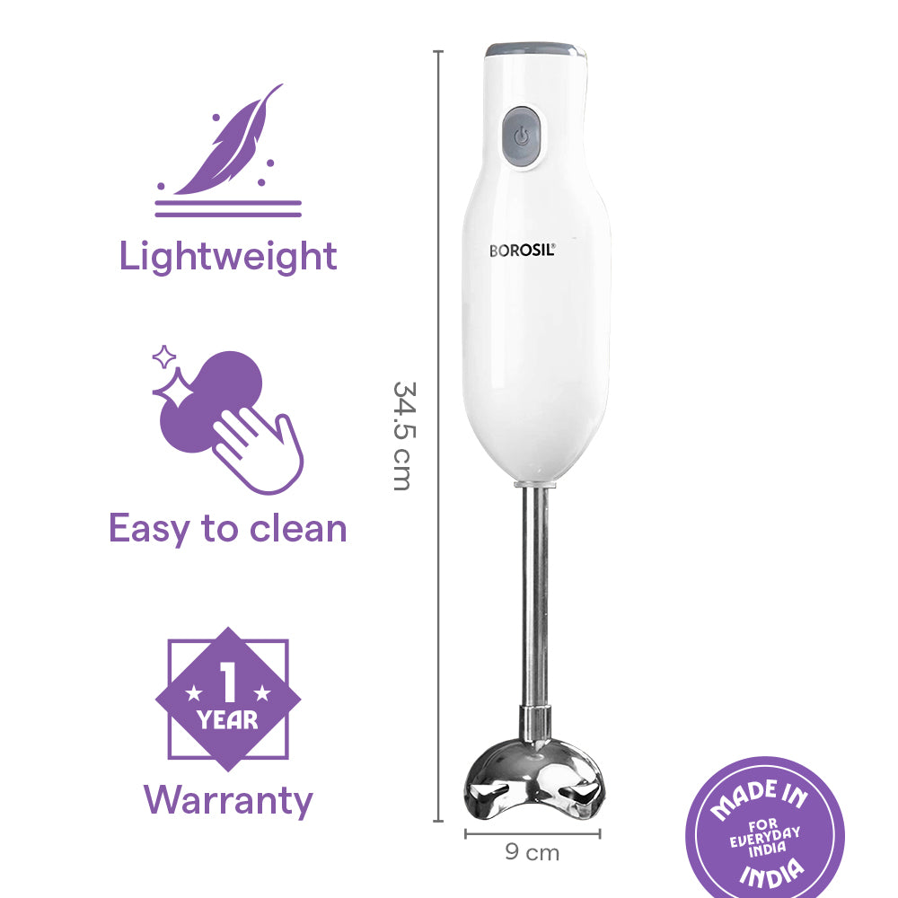 Borosil Smart Blend Hand Blender, HB04