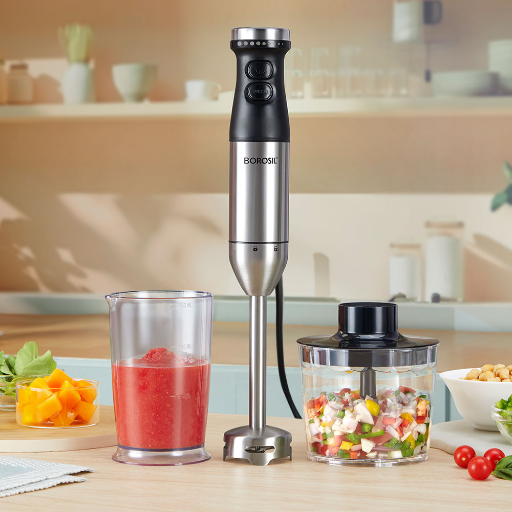 Smart Blend Hand Blender with Chopper