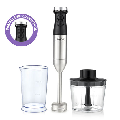 Smart Blend Hand Blender with Chopper