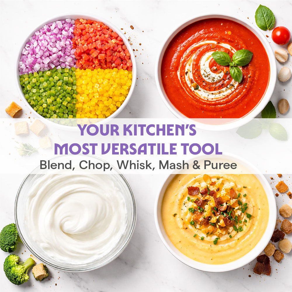 Smartblend Hand Blender with Chopper & Whisker