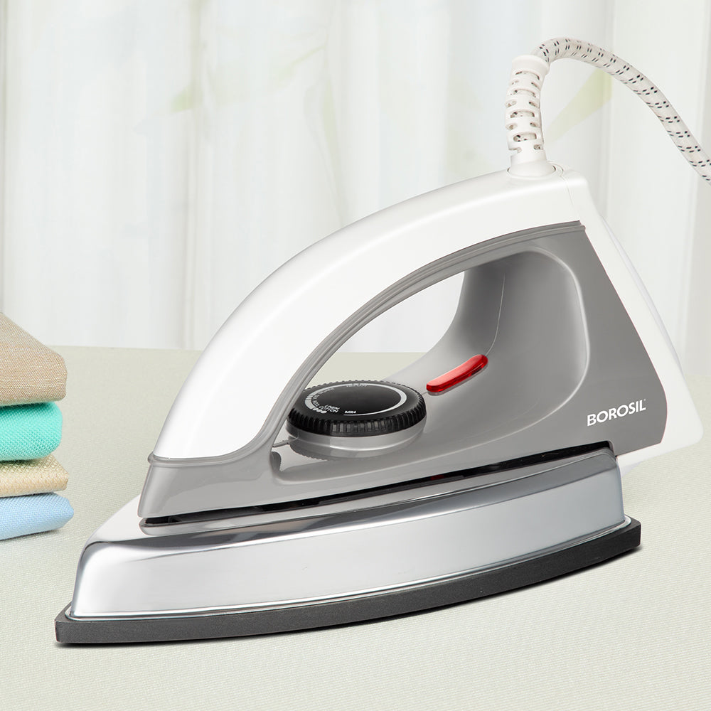 Borosil Masterpress Heavy Weight Dry Press Iron, 1000 W