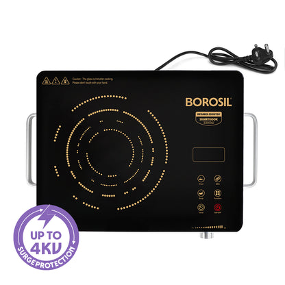 Smart Kook Infrared-PC01 Induction Cooker, CompatibleWith all Metal Cookware