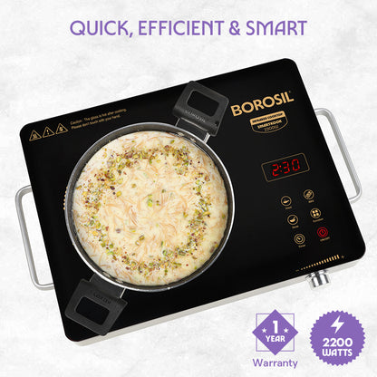 Smart Kook Infrared-PC01 Induction Cooker, CompatibleWith all Metal Cookware