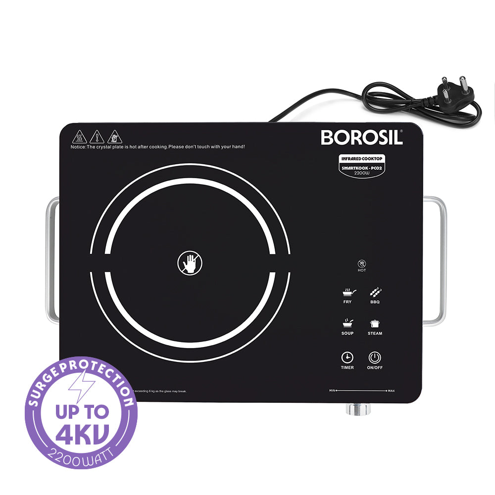 Smart Kook Infrared-PC02 Induction Cooker Unpolished Glass