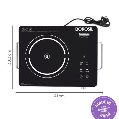 Smart Kook Infrared-PC02 Induction Cooker Unpolished Glass