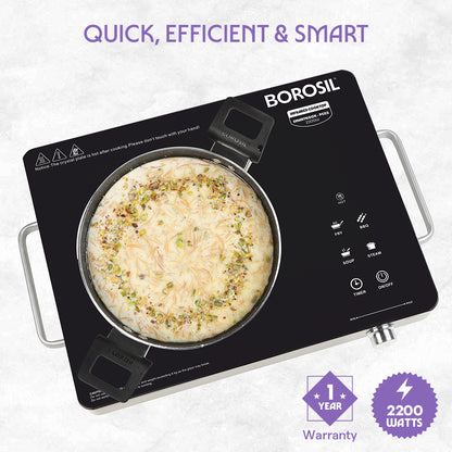 Smart Kook Infrared-PC02 Induction Cooker Unpolished Glass