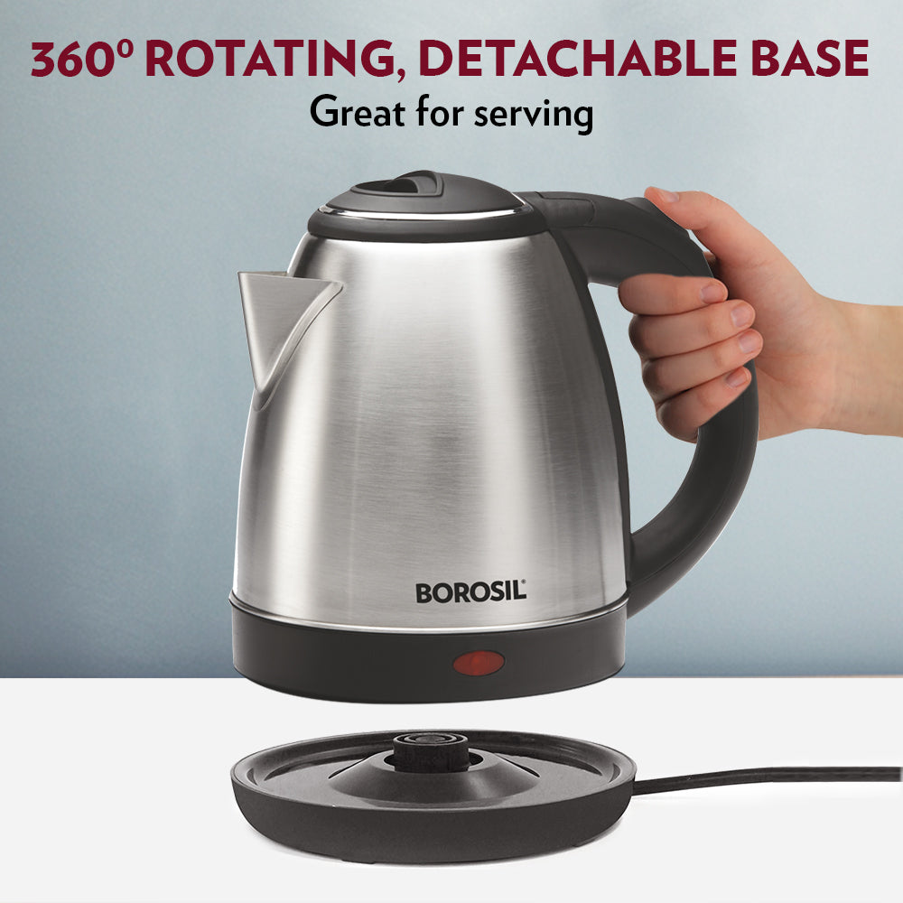 Buy Rio Electric Kettle, 1.8L 1500W at Best Price Online in India Borosil