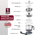 Quick Multipurpose Electric Kettle