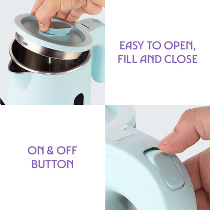 Eva Cooltouch Stainless Steel Electric Kettle