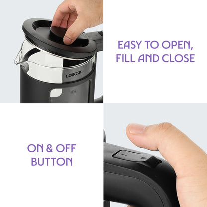 Cooltouch Electric Glass Kettle