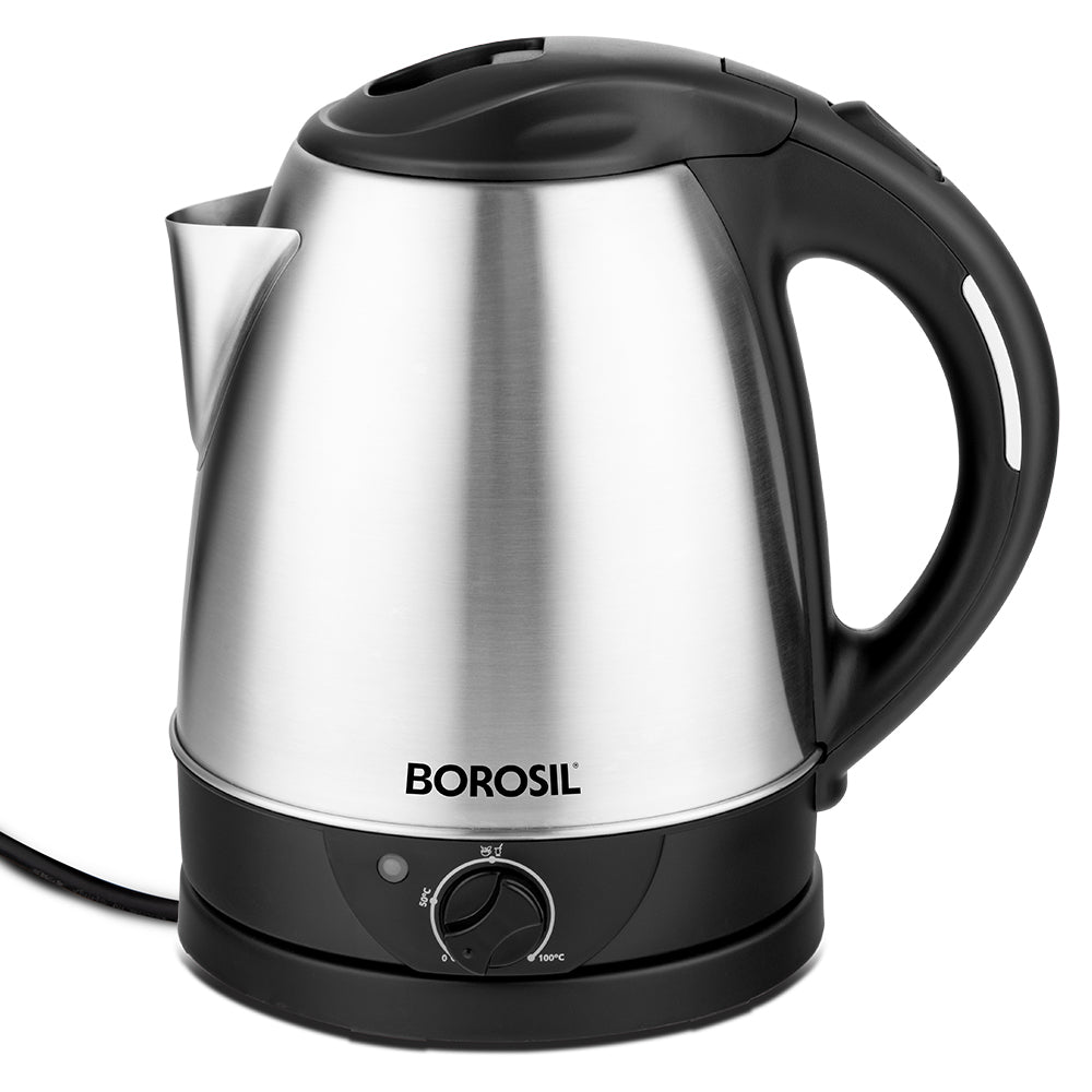 Borosil Bioluxe 1.5L Variable SS Electric Kettle