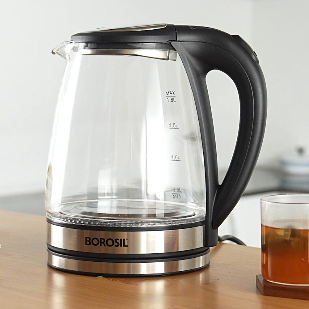 Crystal Electric Glass Kettle India
