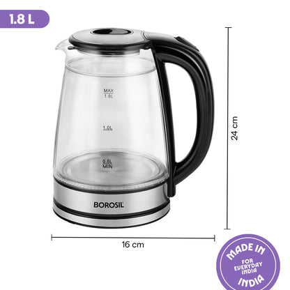 Cooltouch Electric Glass Kettle