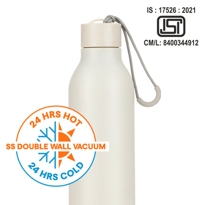 Loop Vacuum Insulated Bottle, White