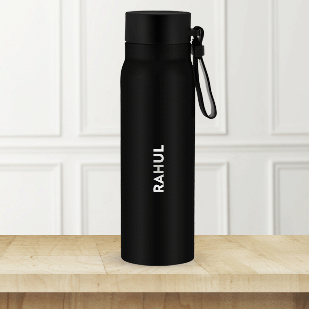 Bliss Bottle, Black, 500 ml-Personalise