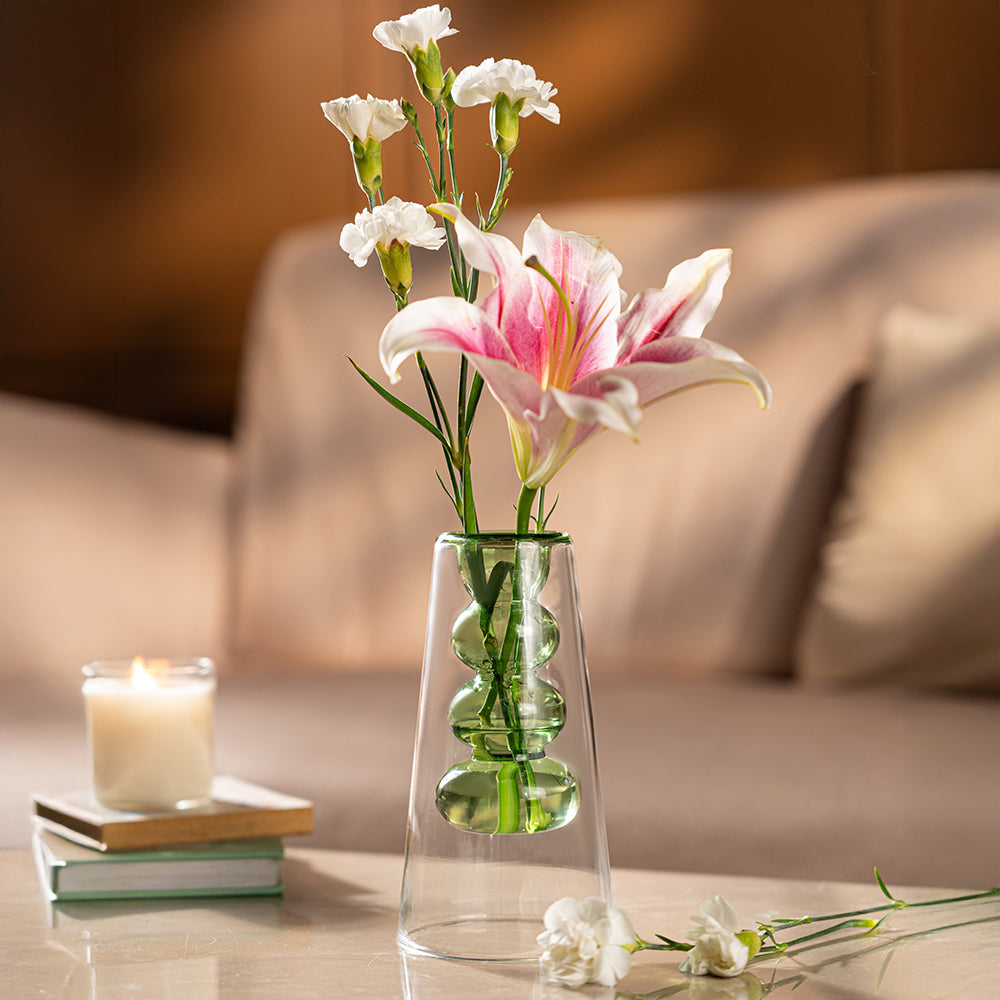 Emerald Glass Vase