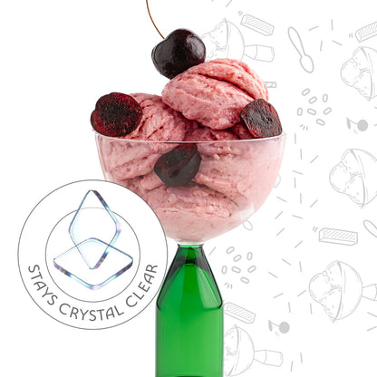 Kairo Ice Cream Bowls, Fern - Set of 2