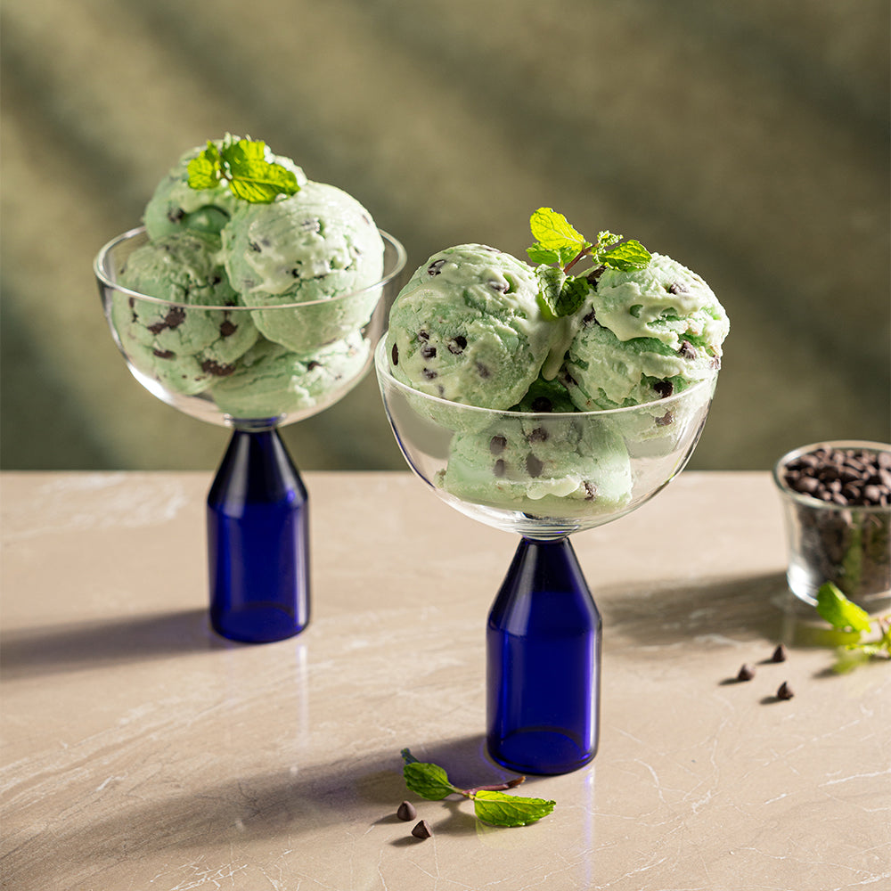 Kairo Ice Cream Bowls, Frost - Set of 2