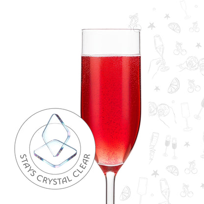 Prism Champagne Glass - Set of 2