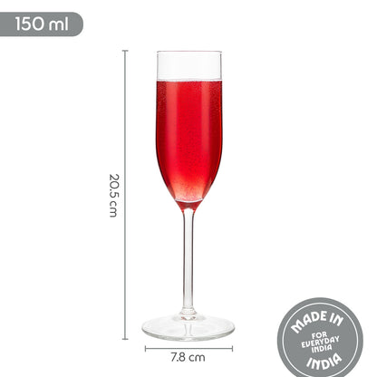 Prism Champagne Glass - Set of 2