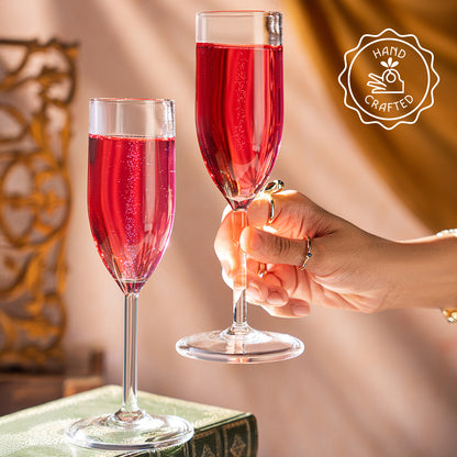 Prism Champagne Glass - Set of 2