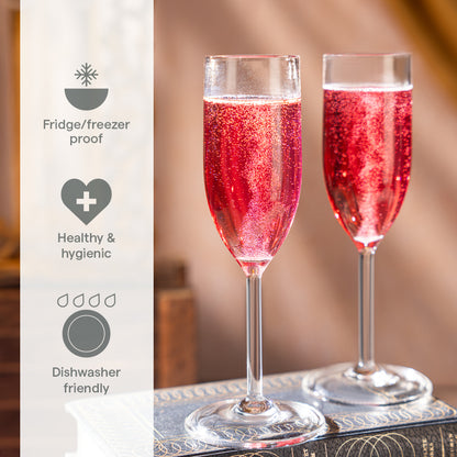 Prism Champagne Glass - Set of 2