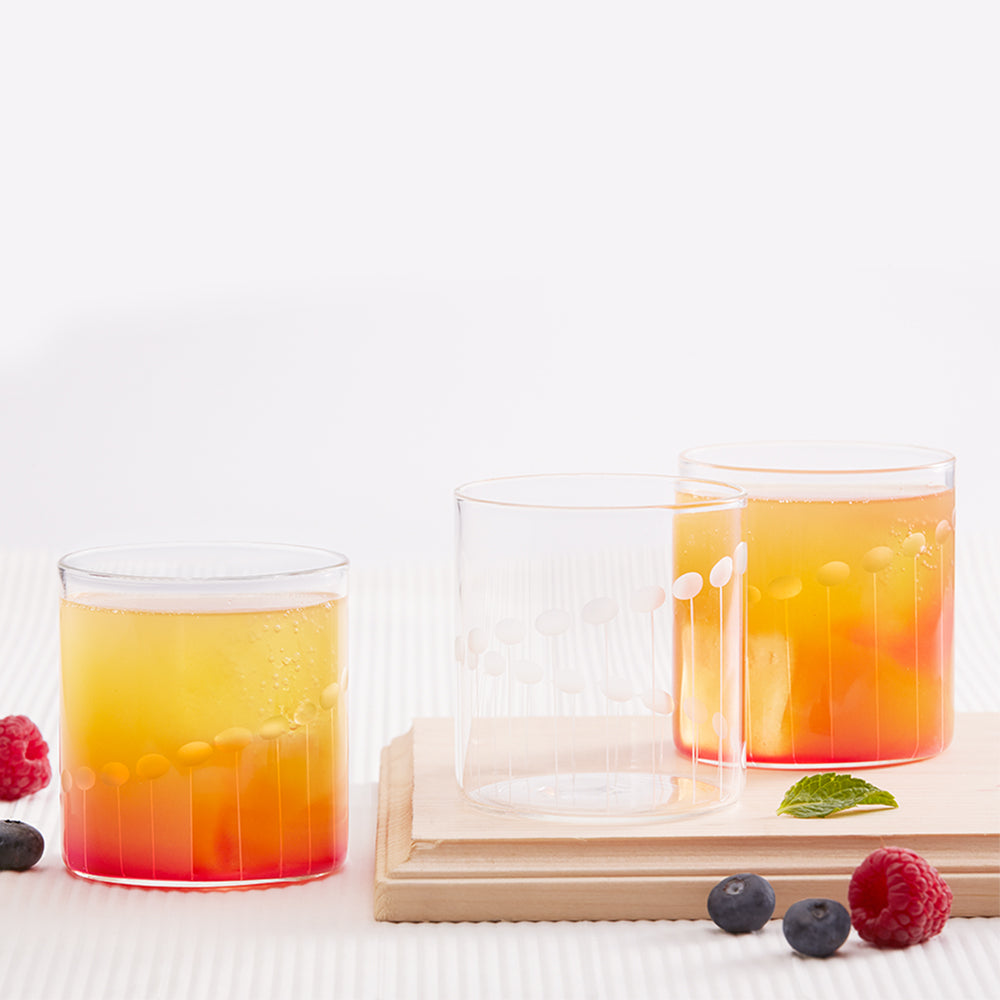 Borosil Swing Cut Glass, Set of 6