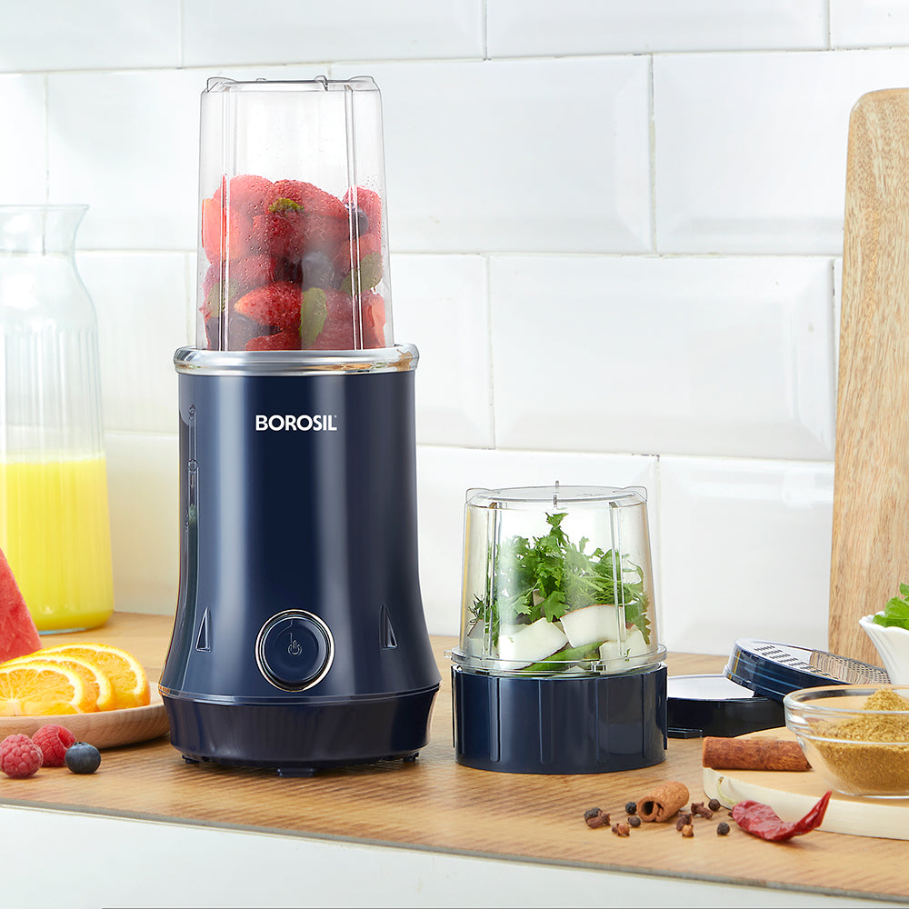 Nutrifresh NB07 Juicer & Smoothie Maker, Blue